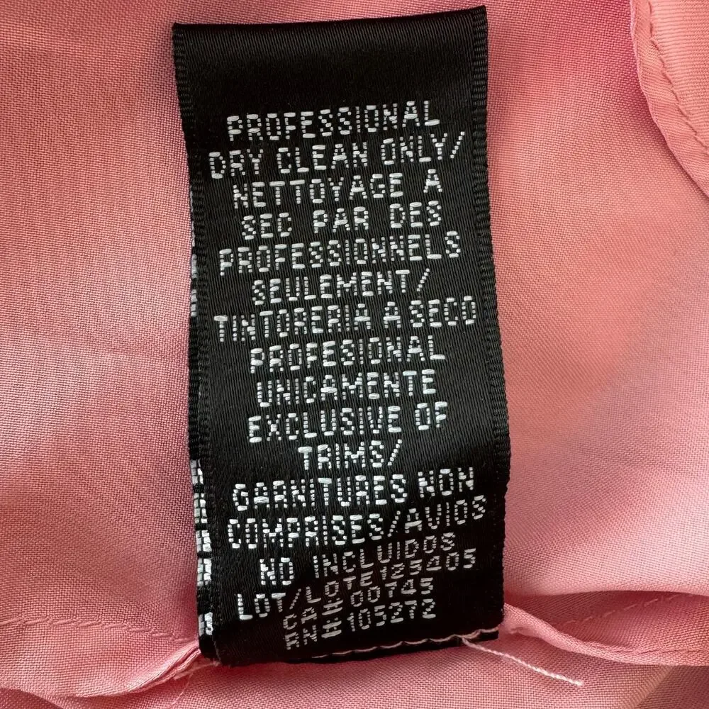 Monique Lhuillier Floral Embroidered Mesh Midi Peony - Picture 12 of 13